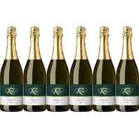 6x Pinot brut, 2021 - Weingut Rohr, Nahe! Sekt/Qualitätsschaumwein