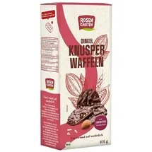 Rosengarten Dinkel-Knusperwaffeln Zartbitter 150 g