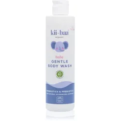 kii-baa® organic Baby Gentle Body Wash Waschemulsion mit Pro- und Präbiotika für Kinder ab der Geburt 250 ml