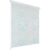 vidaXL Duschrollo 80 x 240 cm weiß