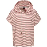 H.I.S. Sweatshirt gestreift rot/offwhite 32/34