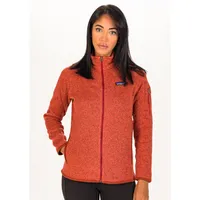 Patagonia Damen W's Better Sweater JKT Jacke, Pfeffer, Rot, L