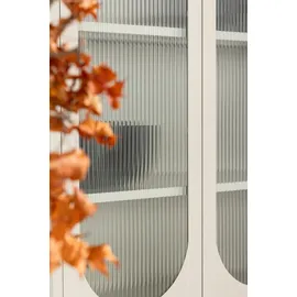 VCM Vitrine Lima 80 x 35 x 180 cm Beige