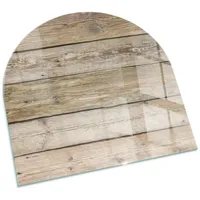 Tulup Bodenplatte Glas 100 x 100 cm Beige