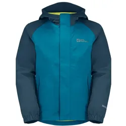 Jack Wolfskin Regenjacke Tucan (leicht, winddicht, wasserdicht) everestblau Kinder