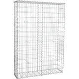Estexo Gabione Steingabione Steinkorb Gabionen Wand Drahtkorb Mauer Drahtgitter (Gabione 100x150x30 cm