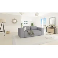 S-style möbel - Modernes Sofa 2 sitzer Berto, Grau