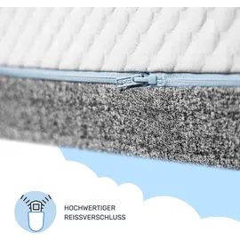DAILYDREAM Hybrid-Matratze 3in1 mit Taschenfederkern, Kaltschaum und Memory Schaum