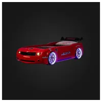 aea Kinderbett Mustang 100 x 200 cm Kunststoff rot