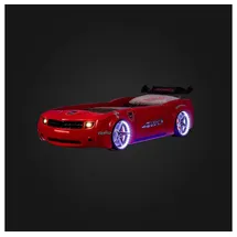 aea Kinderbett Mustang 100 x 200 cm Kunststoff rot