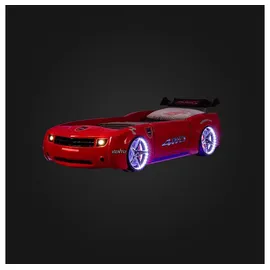 aea Kinderbett Mustang 100 x 200 cm Kunststoff rot