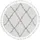 carpetfine Hochflor-Teppich CARPETFINE "Eddy", weiß, H:30mm Ø:250cm, Polyester, Teppiche, Fransenteppich, Shaggy Langflor mit Fransen, starke Größenauswahl, Wohnzimmer