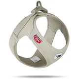 Curli Clasp Hundegeschirr Beige M