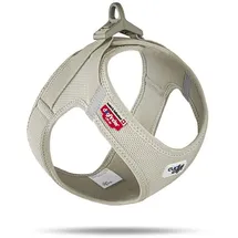 Curli Clasp Hundegeschirr Beige M
