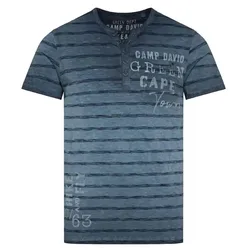 Camp David T-Shirt PARAGLIDING CAPE TOWN I Henley-Shirt