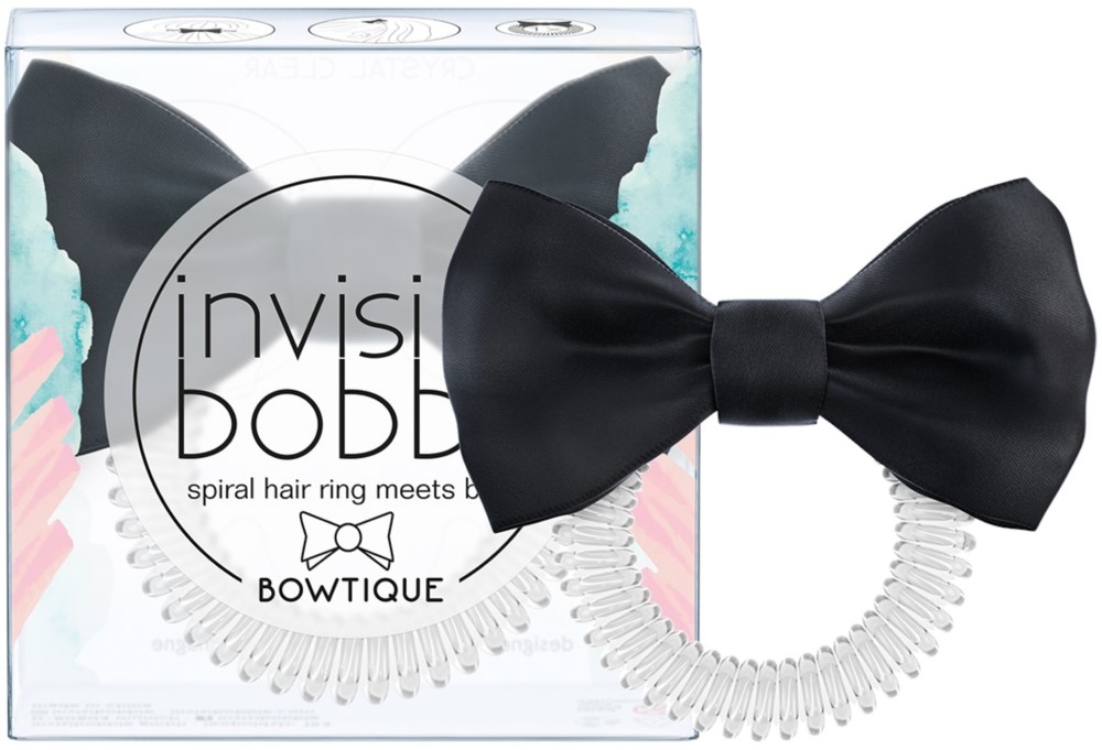 Invisibobble Bowtique True Black