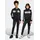 adidas Trainingsanzug ADIDAS SPORTSWEAR "J 3S TIBERIO TS", Jungen, Gr. 128, schwarz-weiß (schwarz, weiß, grau two), Obermaterial: 100% Polyester, Sportanzüge Trainingsanzug