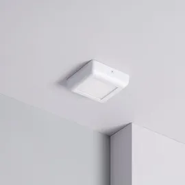 LEDKIA Einbauleuchte 18W Rund Silber 3000K Warmweiß