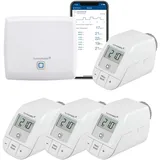 eQ-3 Homematic IP Starter Set Heizen + 2x Heizkörperthermostat basic«, Access Point + 4 x Homematic IP Heizkörperthermostat - basic, weiß