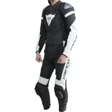 Damen Lederkombi 44=38D - Dainese Mirage Custom Works - schwarz-weiß