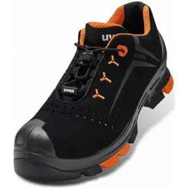 Uvex Sicherheitshalbschuhe S1P SRC uvex 2 aus Mikrovelours, uvex xenova® Kunststoffkappe, Weite 11, Größe 36