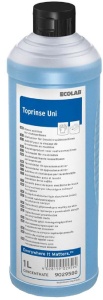 ECOLAB Toprinse Uni Klarspüler, Beschleunigt die Trocknung und ist sparsam im Verbrauch, 1000 ml - Flasche (1 Karton = 4 Flaschen)