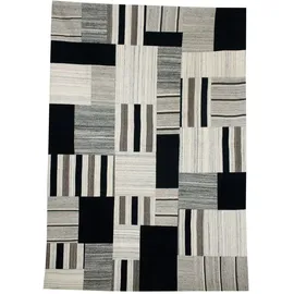 Kayoom Radical 320 grau B/L: ca. 160x230 cm - Grau, Mehrfarbig