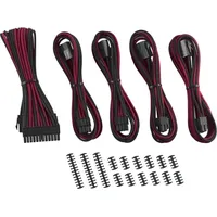 CableMod Classic ModMesh Cable Extension Kit, 8+8 Series, schwarz/rot