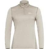 Jack Wolfskin Stehkragenpullover Beige L