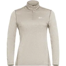 Jack Wolfskin Stehkragenpullover Beige L