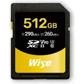 Wise SDXC UHS-II V90 512 GB