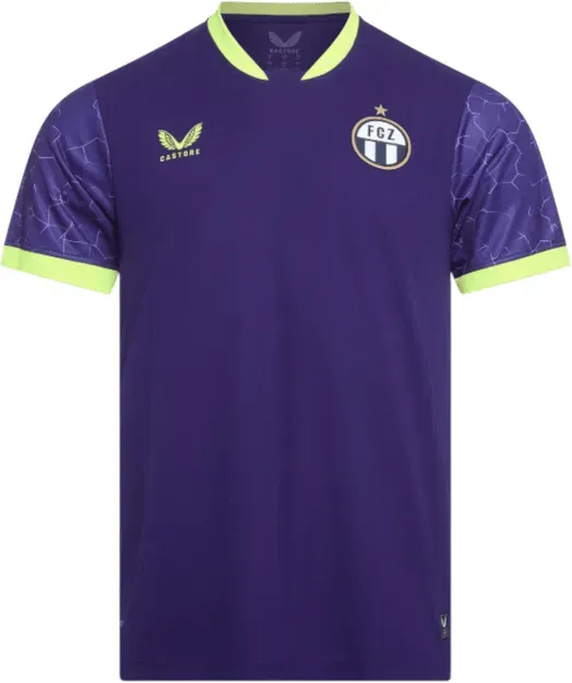 Castore FC Zürich Trikot Auswärts 2025/2026 Kids  Lila F059 XL (164cm)