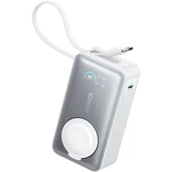 Anker Powerbank »MagGo Powerbank (10.000mAh, 35W, für Apple Watch)«, 10000 mAh Anker schwarz