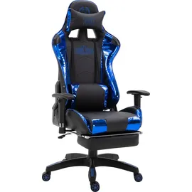 CLP Turbo XL Kunstleder schwarz/glanz blau