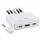InLine KVM Switch, 2-fach, USB-C zu DisplayPort 1.2, 4K, Audio, integr. Kabel