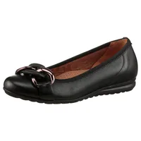 Gabor Comfort Sportliche Ballerinas in schwarz | Gr.: 39