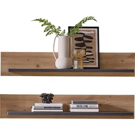 Innostyle Memphis 2er Set Wandboard 100 x 15 x 23 cm Braun