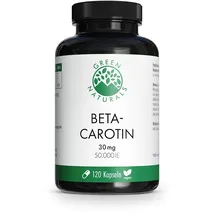 GREEN NATURALS Beta-Carotin 30mg - 50.000 IE vegan