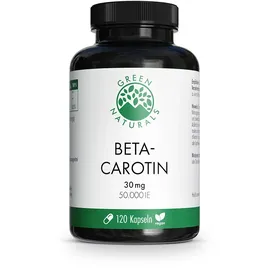 GREEN NATURALS Beta-Carotin 30mg - 50.000 IE vegan
