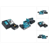 Makita DBO 382 RG1 Akku Schwingschleifer 18 V 93 x 185 mm Brushless + 1x Akku 6,0 Ah + Ladegerät