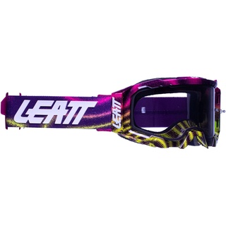 Leatt Velocity 5.5 Zebra Motocross Brille, lila für Männer