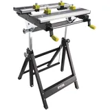 RYOBI RWB03 Klappbare Werkbank für Metallarbeiten, Höhe und Winkel beliebig justierbar