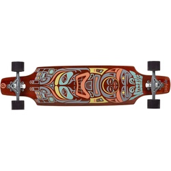 Longboard PLAYLIFE „Mojave“ Skate-/Longboards bunt Kinder Skateboards Waveboards