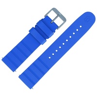 Victorinox Uhrenarmband 21mm Kunststoff Blau 5430 blau