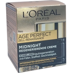 L’ORÉAL PARIS Anti-Aging-Creme Anti Falten Regenerierende Nachtcreme Age Perfect 50ml