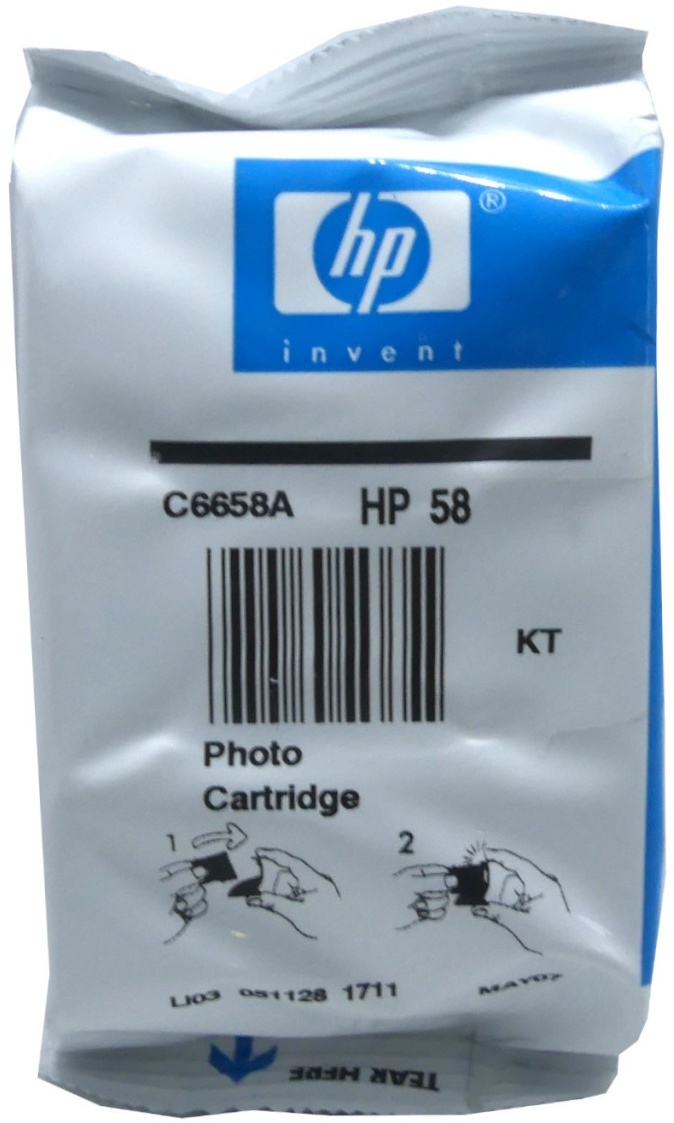 Original HP Tintendruckkopfpatrone 58 photo für Deskjet 5500 Photosmart 7150 ...