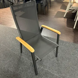 MWH Das Original MWH Reno Stapelstuhl 66,5 x 70 x 108,5 cm eisengrau/anthrazit
