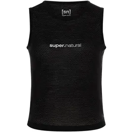 super.natural Grava Under ärmelloses T-shirt - Jet Black - XL