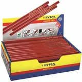Lyra Pet Zimmermanns-Bleistift Nr. 333 24 cm rot