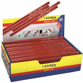 Lyra Pet Zimmermanns-Bleistift Nr. 333 24 cm rot